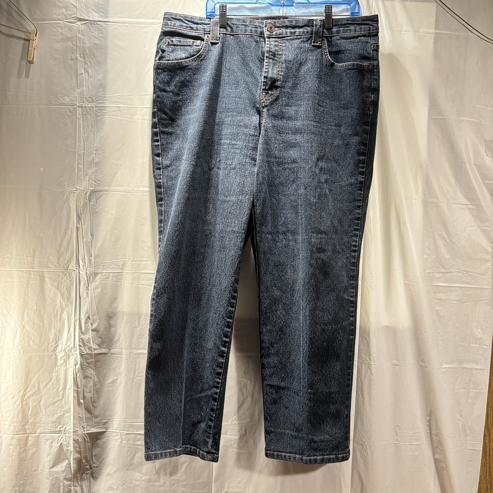 Bandolinoblu Mandie CLASSIC FIT Denim Jean Women's‎ 18W High Rise Blue Casual